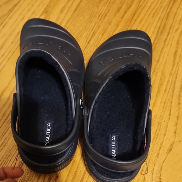 Nautica Black Foam Slippers Slip-On Comfort - Picture 5 of 8